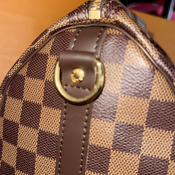LOUIS VUITTON SPEEDY BANDOULIERE 25 DAMIER EBEBE - Picture 2 of 11